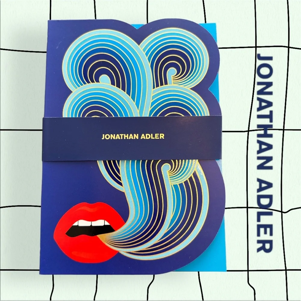 Jonathan Adler Smoking Lips Notebook